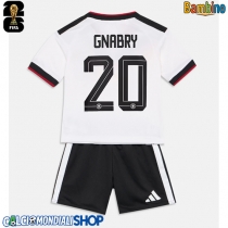Maglie da calcio Germania Serge Gnabry #20 Prima Maglia Bambino Mondiali 2026  Manica Corta (+ Pantaloni corti)